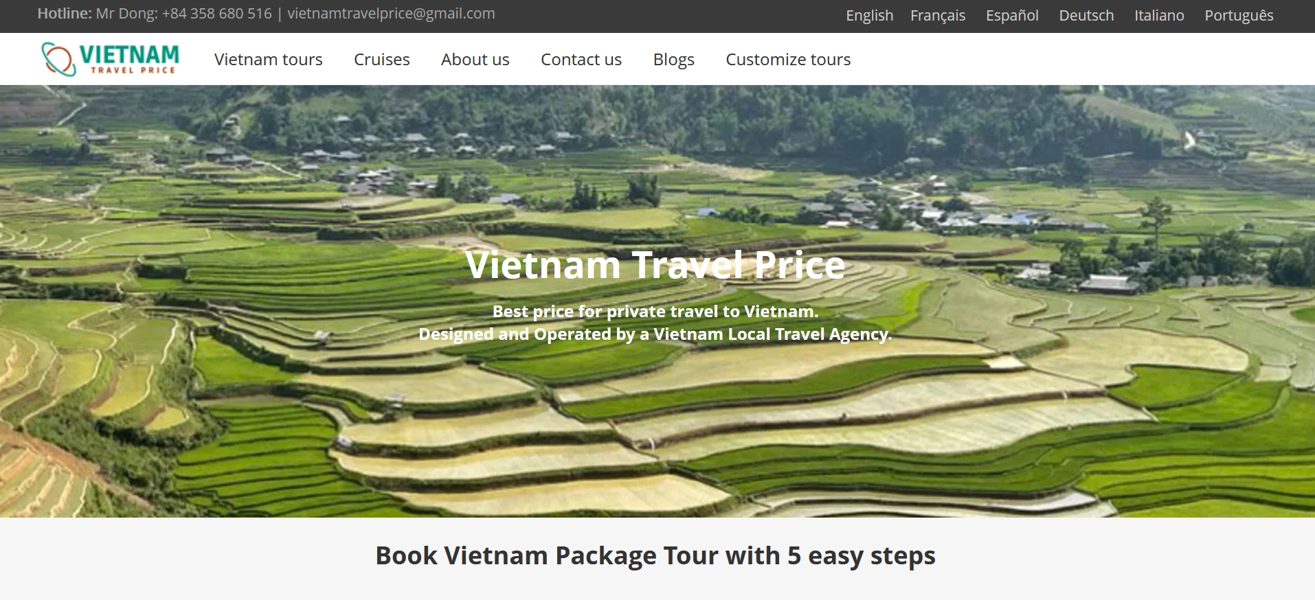 Vietnam Travel Price